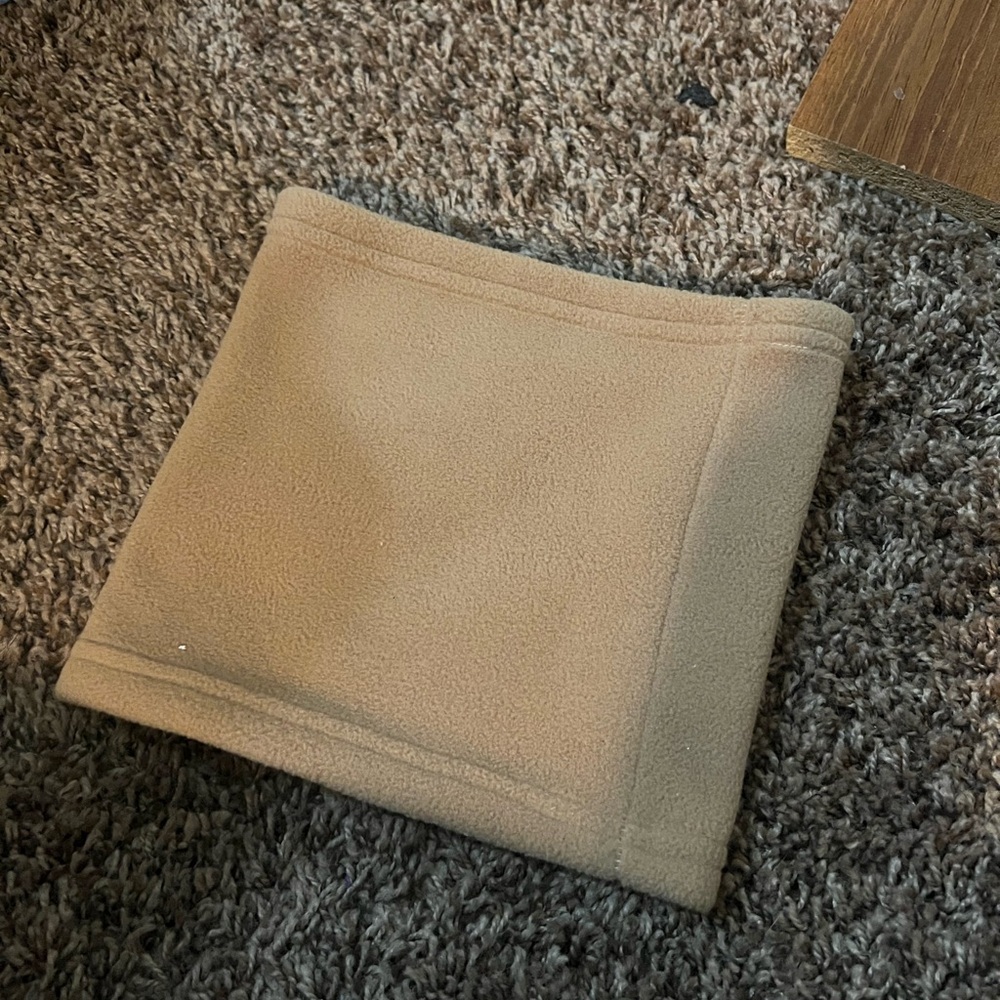 Tan Fleece Neck Gaiter